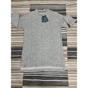 Tentree Carmanah Sweater Women's Medium Gray Hemp Organic Cotton Crewneck Tunic